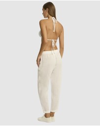 Sea Level Australia - Shore Linen Beachcomber Pant