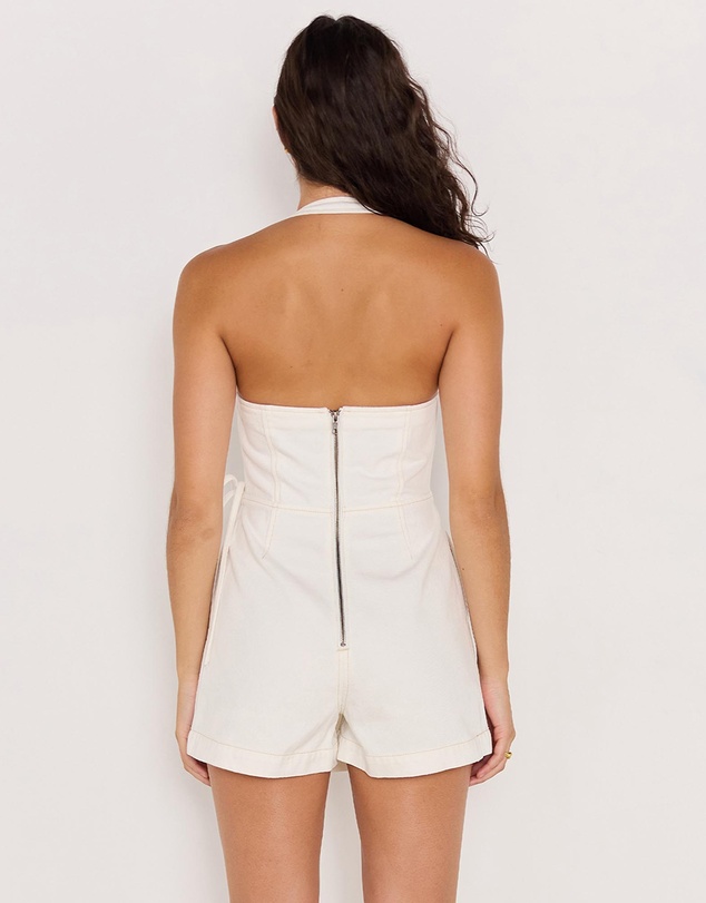 MINKPINK - Atlas Denim Playsuit