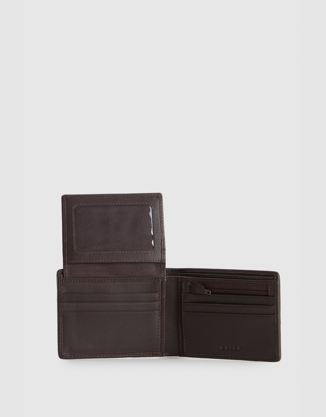 Evity - RFID Suede/Leather Bifold Wallet