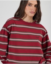 Rolla's - Big City LS Stripe Tee