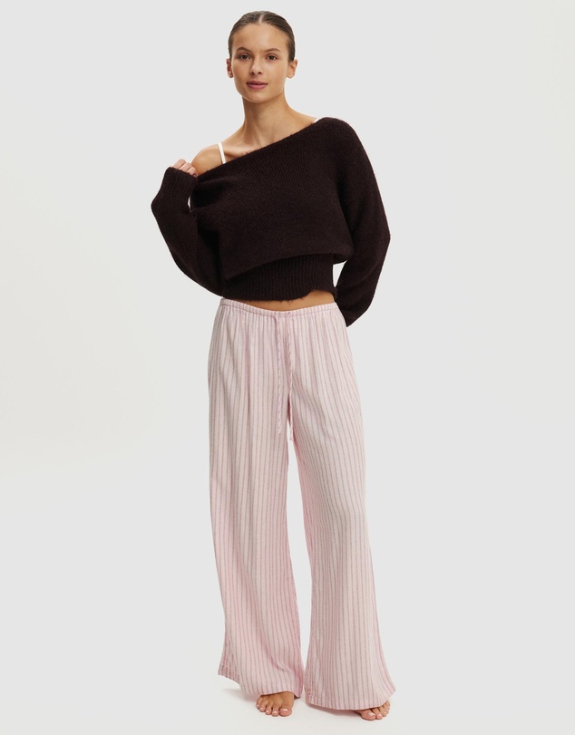 Cotton On Body - Fluffy Off The Shoulder Knit Jumper