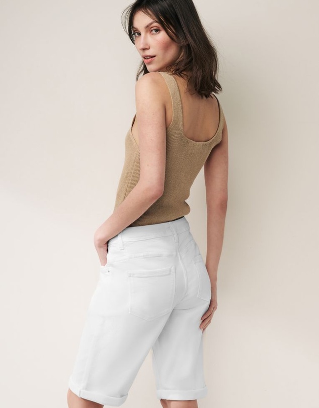 NEXT - Denim Knee Shorts