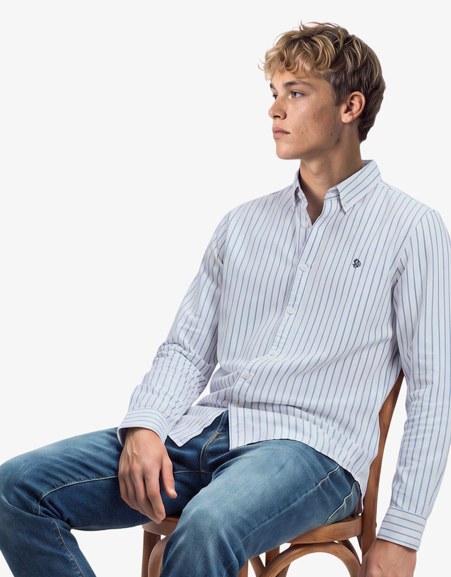 Superdry - Preppy Oxford Long Sleeve Shirt