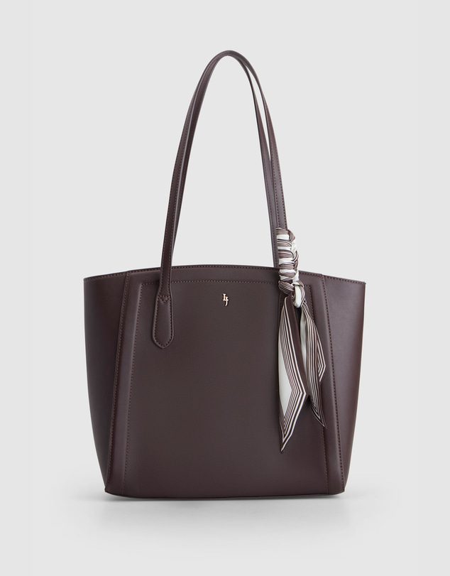 Laura Jones - Scarf Large Tote Bag