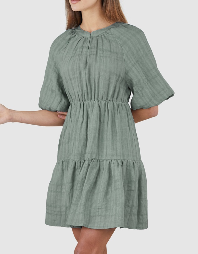 Amelius - Pila Linen Mini Dress