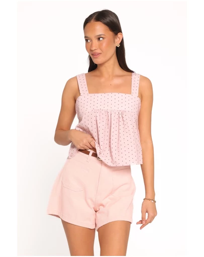 Petal & Pup - Bronti Top - Pink Dot