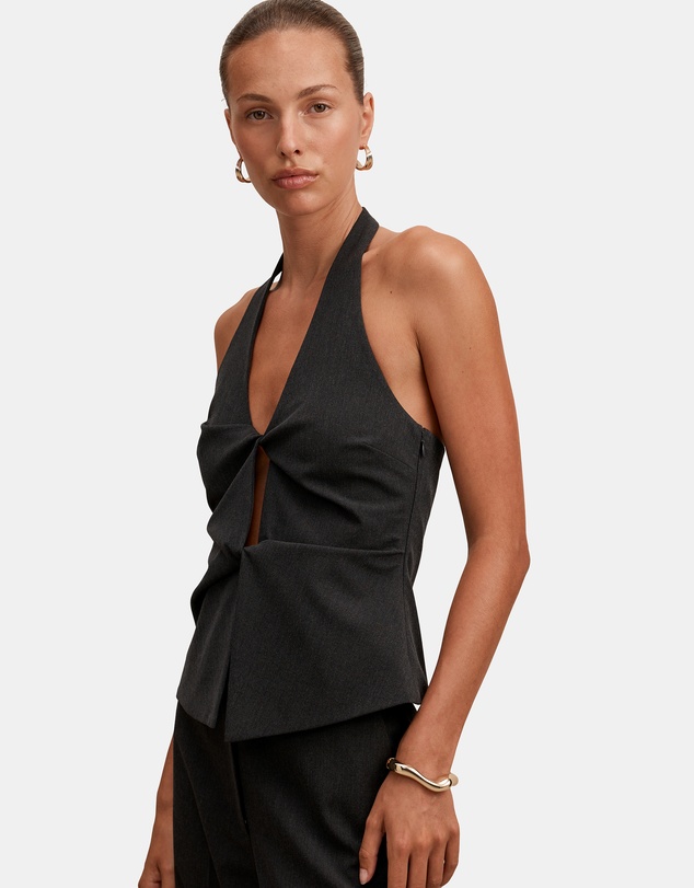 Forever New - Olivia Twist Halter Neck Top