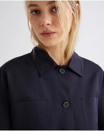 Marella - Cropped Button Up Jacket