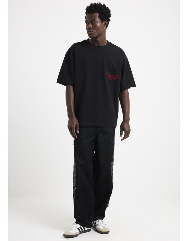 Black Noise White Rain - Sheen T-Shirt