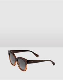 Hawkers Co - HAWKERS - Fusion Brown AUDREY Sunglasses for Men and Women UV400