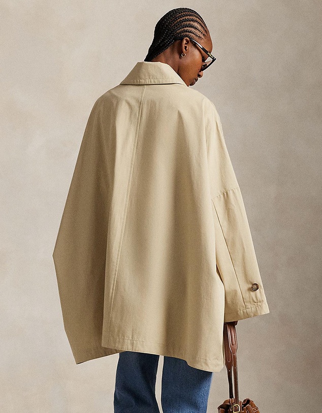Polo Ralph Lauren - Oversized Cotton Twill Car Coat