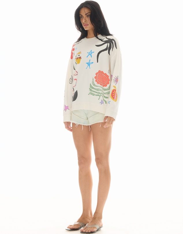 THE TALES - Illustrated Postcards Sweater