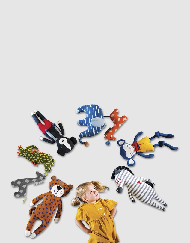 Spiegelburg - Spiegelburg - Knitted Grey Giraffe