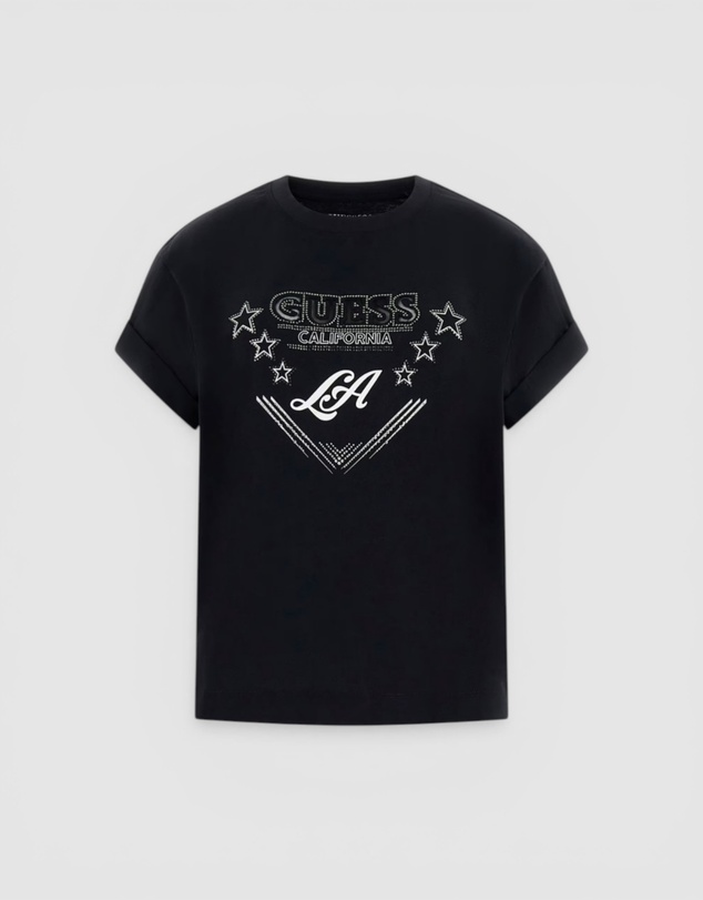 GUESS - Stars Rhinestones T-Shirt