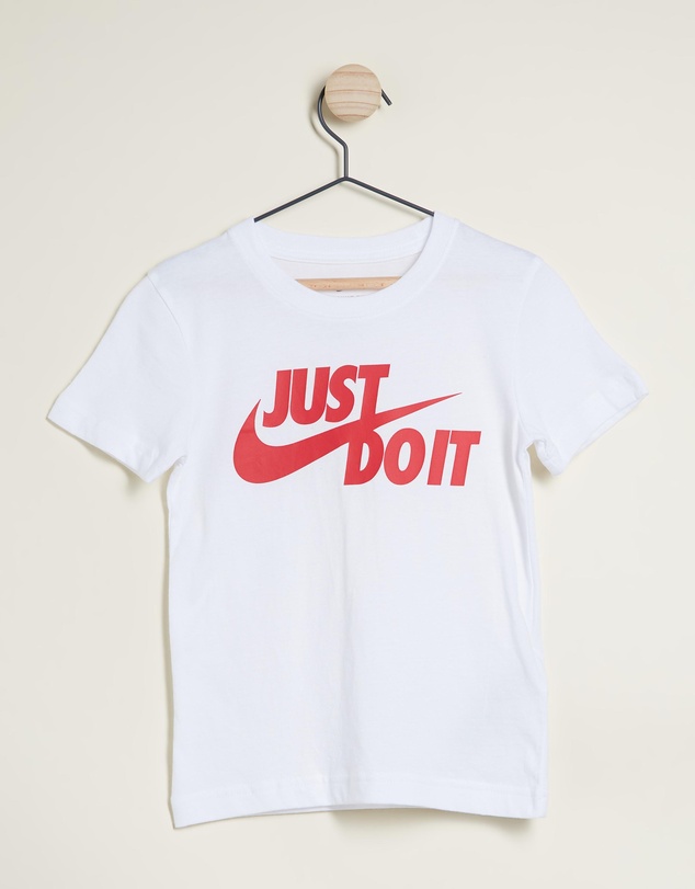 Nike - Split Swoosh Logo Tee - Kids