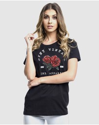 DVNT - Vintage Rose Tee