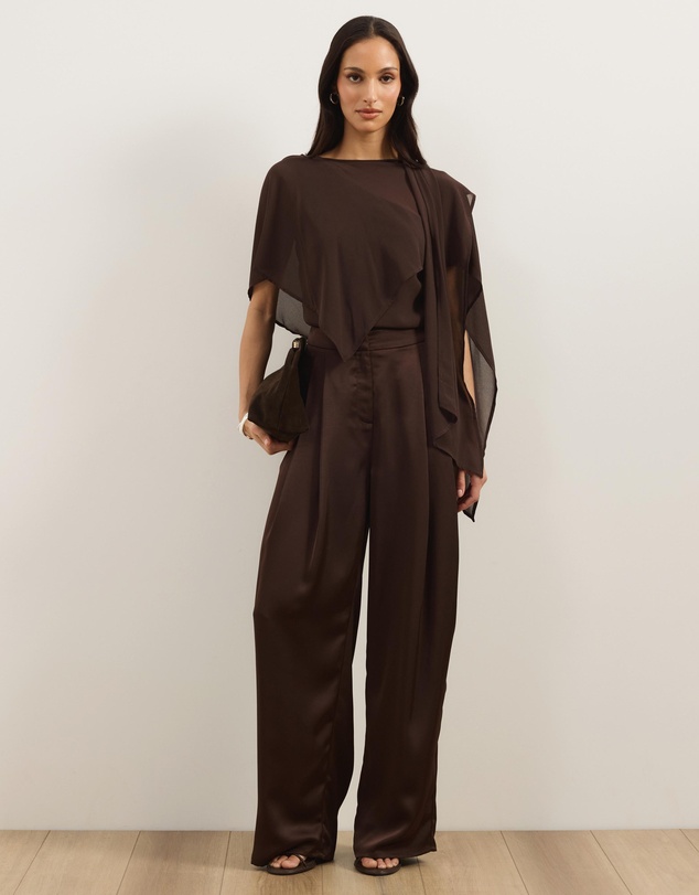 Atmos&Here - Dylan Chiffon Scarf Top