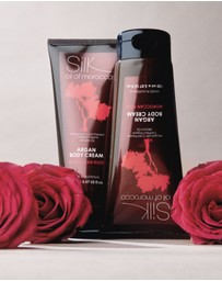 Silk Oil of Morocco - Silk Oil of Morocco Argan Body Cream - Moroccan Rose