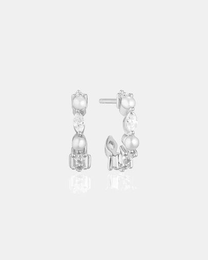 Sif Jakobs - Adria Creolo Piccolo Earrings Silver