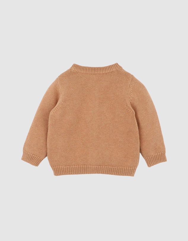 Bebe by Minihaha - Charlie Koala Organic Knitted Cardigan - Babies