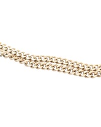 Pre-Loved by Azura Reborn - Pre-Loved Gold Plated Faux Pearl CC Pendant Necklace
