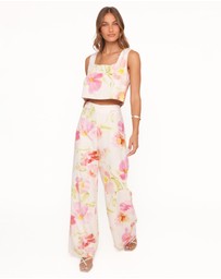 Petal & Pup - Devlin Pant - Pink Garden Floral
