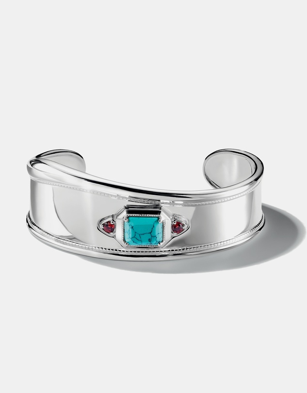 THOMAS SABO - THOMAS SABO Elyndra Bangle with Turquoise Stone