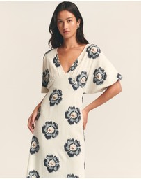 ST MRLO - Palm Midi Dress