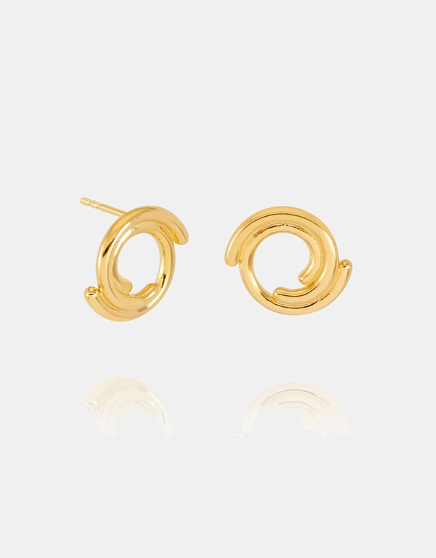 Rachel Jackson - Evolve Stud Earrings Gold