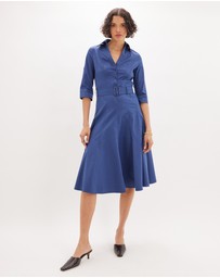 Amelius - Denise Panelled Shirt Dress