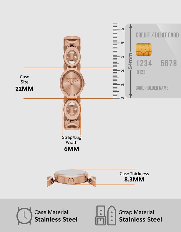 Michael Kors - Maude Two Tone Analogue Watch