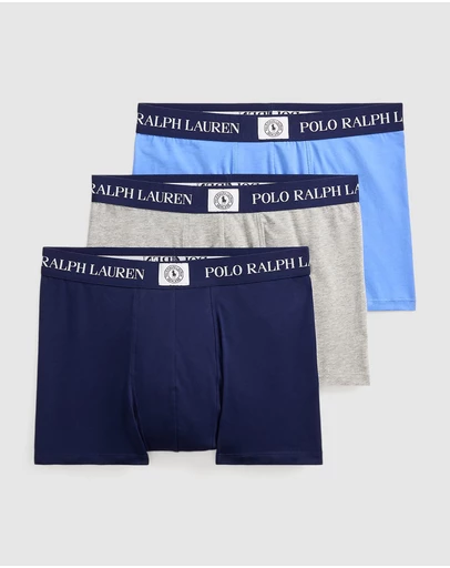Polo Ralph Lauren - 3-Pack Classic Stretch Cotton Trunks