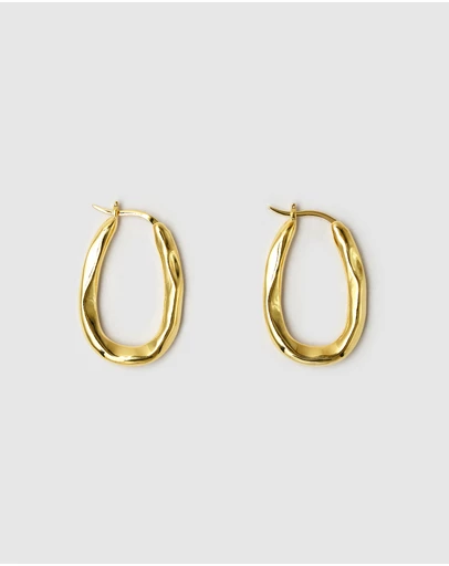 Brie Leon - Organica Bent Hoop Earrings