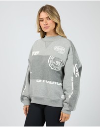 All About Eve - Kyoto Vintage Panel Crew Grey Marle