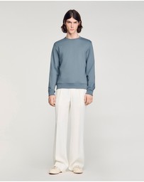 Sandro - Sandro Logo Crewneck Sweatshirt