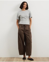 Atmos&Here - Fitted Waist T-Shirt
