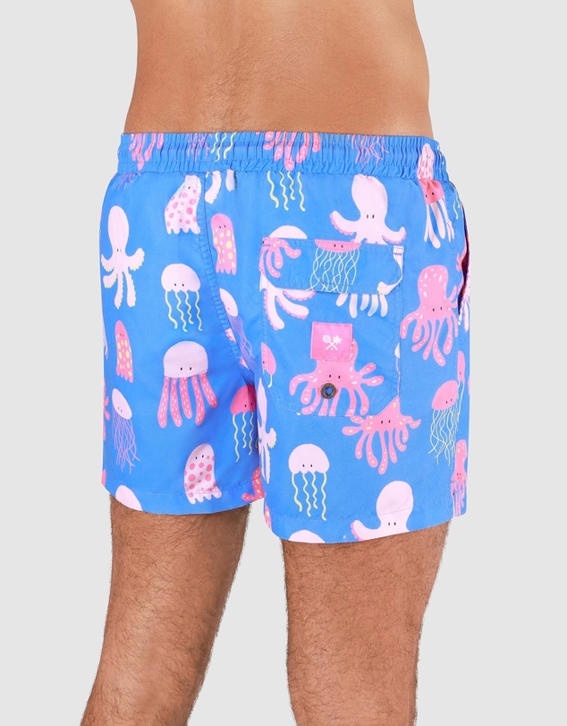 Skwosh - So Jelly Mens Swim Shorts in Royal Blue