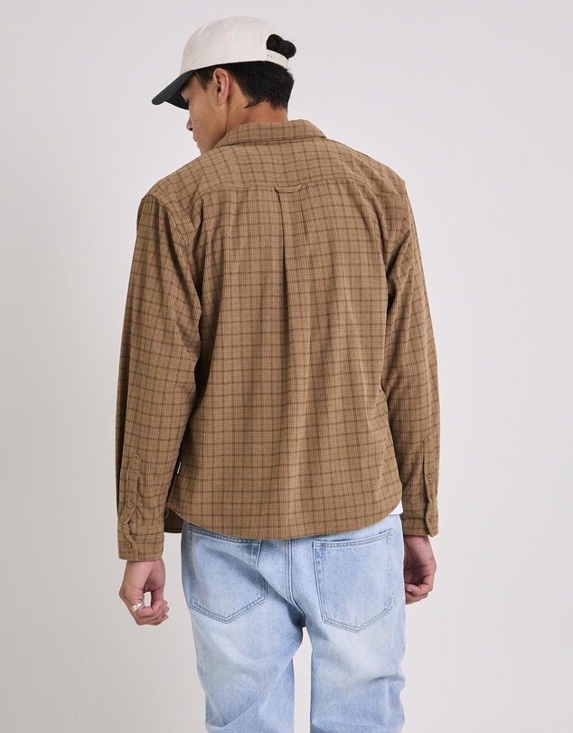 Arvust - Murphy Check Cord Long Sleeve Shirt