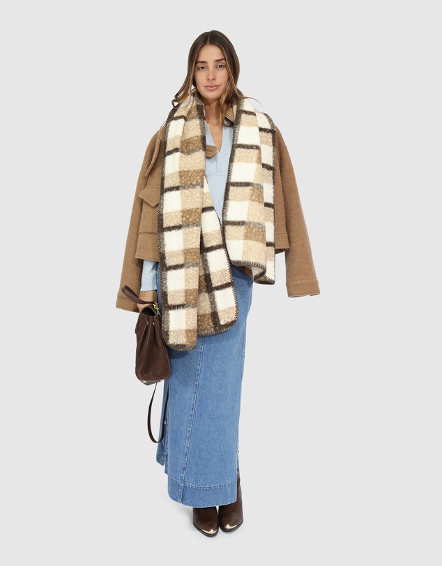 Belle & Bloom - Easy Together Scarf - Walnut