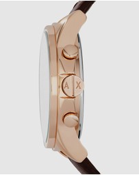 Armani Exchange - Brown Analogue Watch