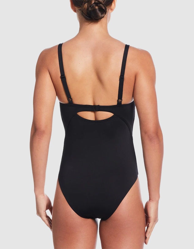 Nike - Essential V-Neck One-Piece Swimsuit