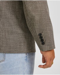 Johnny Bigg - Barker Check Stretch Blazer
