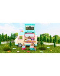 Lil Woodzeez - Scoops Ice Cream Truck Truck Playset