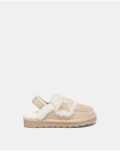 EVERAU - Australian Shepherd Ugg Rilee Kids Cow Suede Upper House Shoes