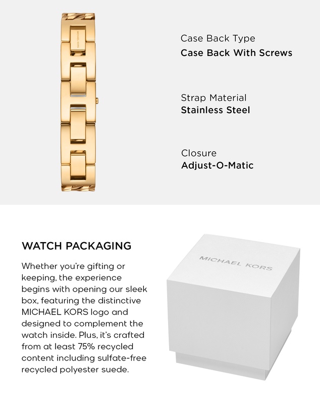 Michael Kors - Darrington Gold Tone Analogue Watch