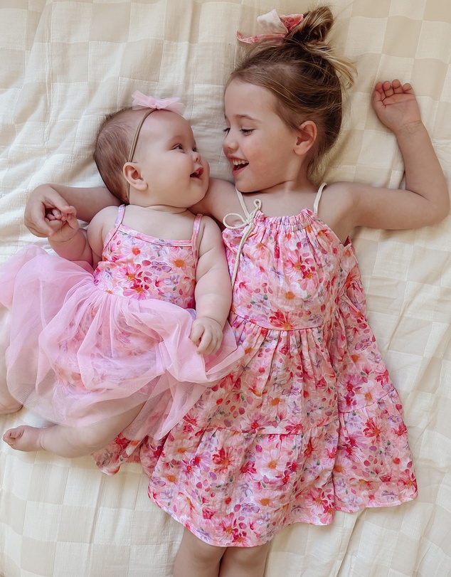WITH LOVE FOR KIDS - Cotton Muslin Dress - Babies - Kids