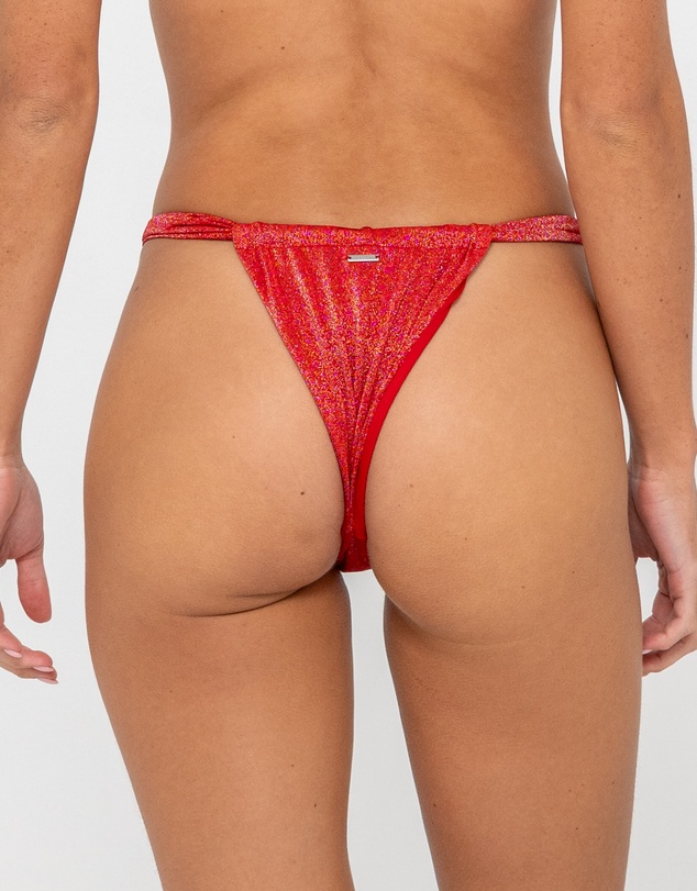 Rusty - Shimmy String Side Brazilian Bikini Bottom