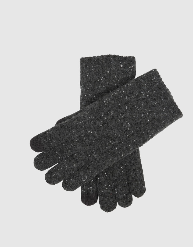 DENTS - Touchscreen Cable Knit Gloves