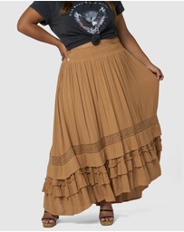 The Poetic Gypsy - Frontier Maxi Skirt