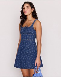 MINKPINK - Neve Denim Mini Dress